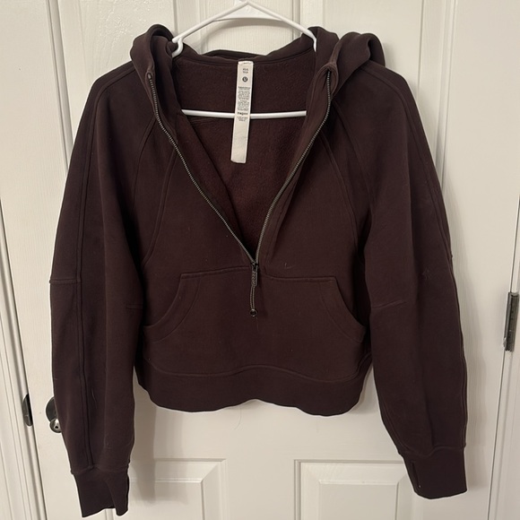 Lululemon Scuba Oversized Half Zip in Espresso (First Release) - Picture 4 of 8